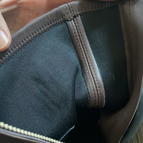 🔺NIB Liberty stretch leather square toe Boots red brown truffle - Picture 12 of 16